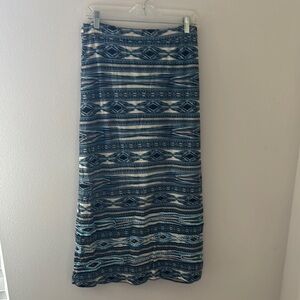 Vintage Collection south western straight long skirt beaded embroidered Sz XL‎